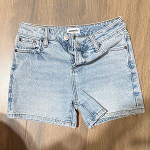 RSQ Light Blue Midi Shorts